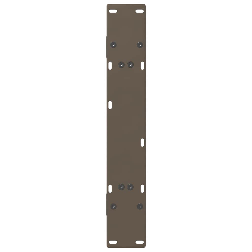 2 db A-alakú étkezőasztal láb 80x(72-73) cm acél étkezőasztal láb