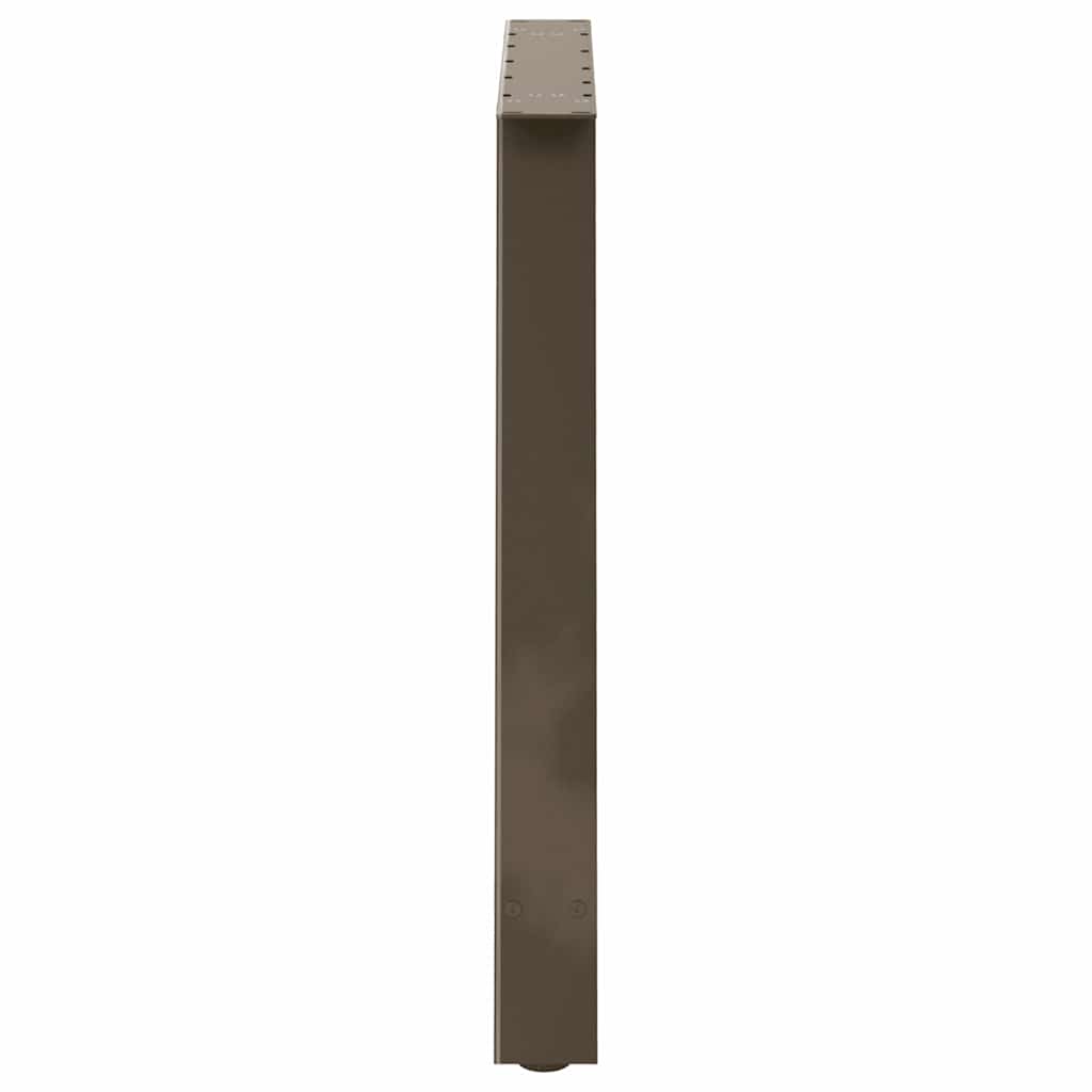2 db A-alakú étkezőasztal láb 90 x (72-73) cm acél