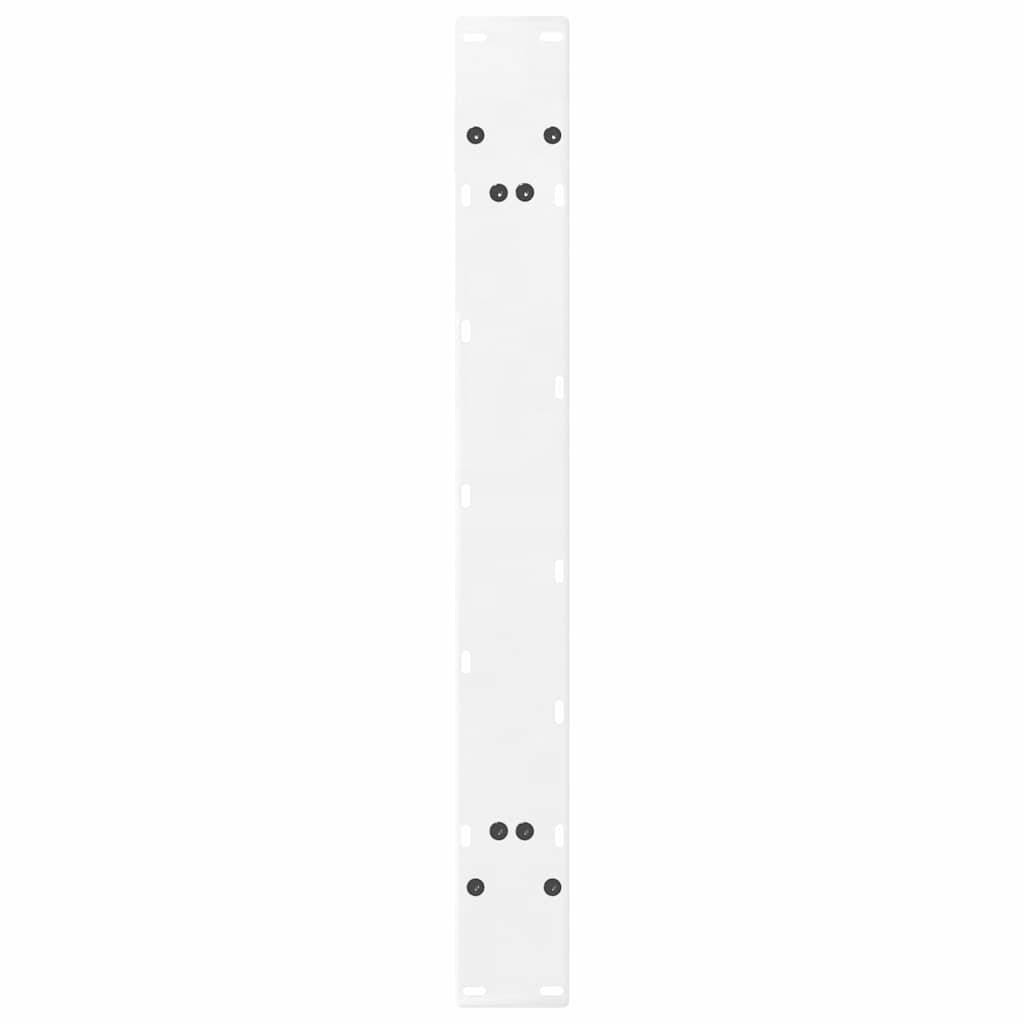 2 db A-alakú étkezőasztal láb fehér 100 x (72-73) cm acél étkezőasztal láb