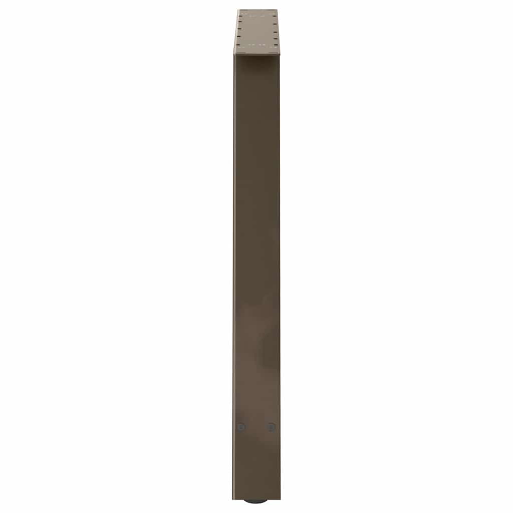2 db A-alakú étkezőasztal láb 100 x (72-73) cm acél étkezőasztal láb
