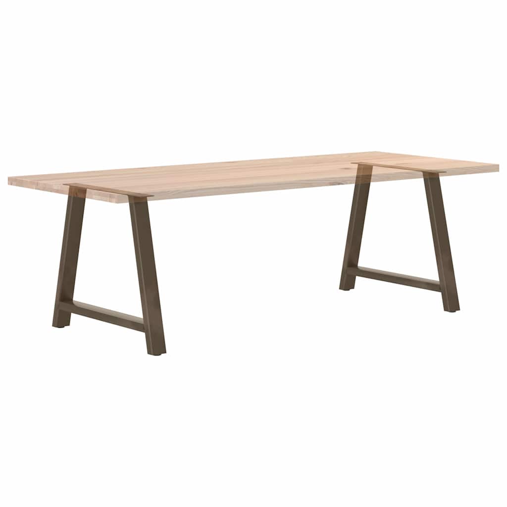2 db A-alakú étkezőasztal láb 100 x (72-73) cm acél étkezőasztal láb