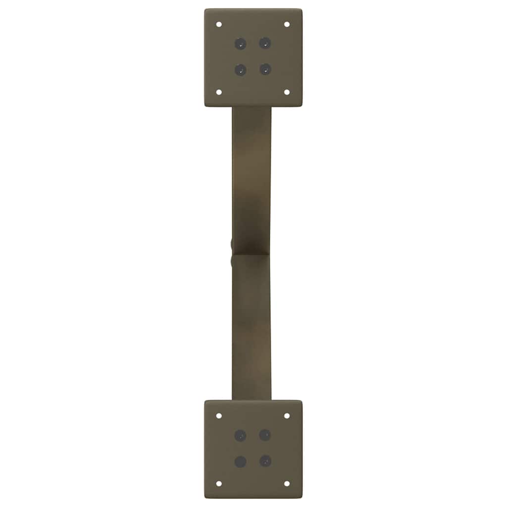 2 db X alakú natúr acél dohányzóasztal láb 60 x (42-43) cm