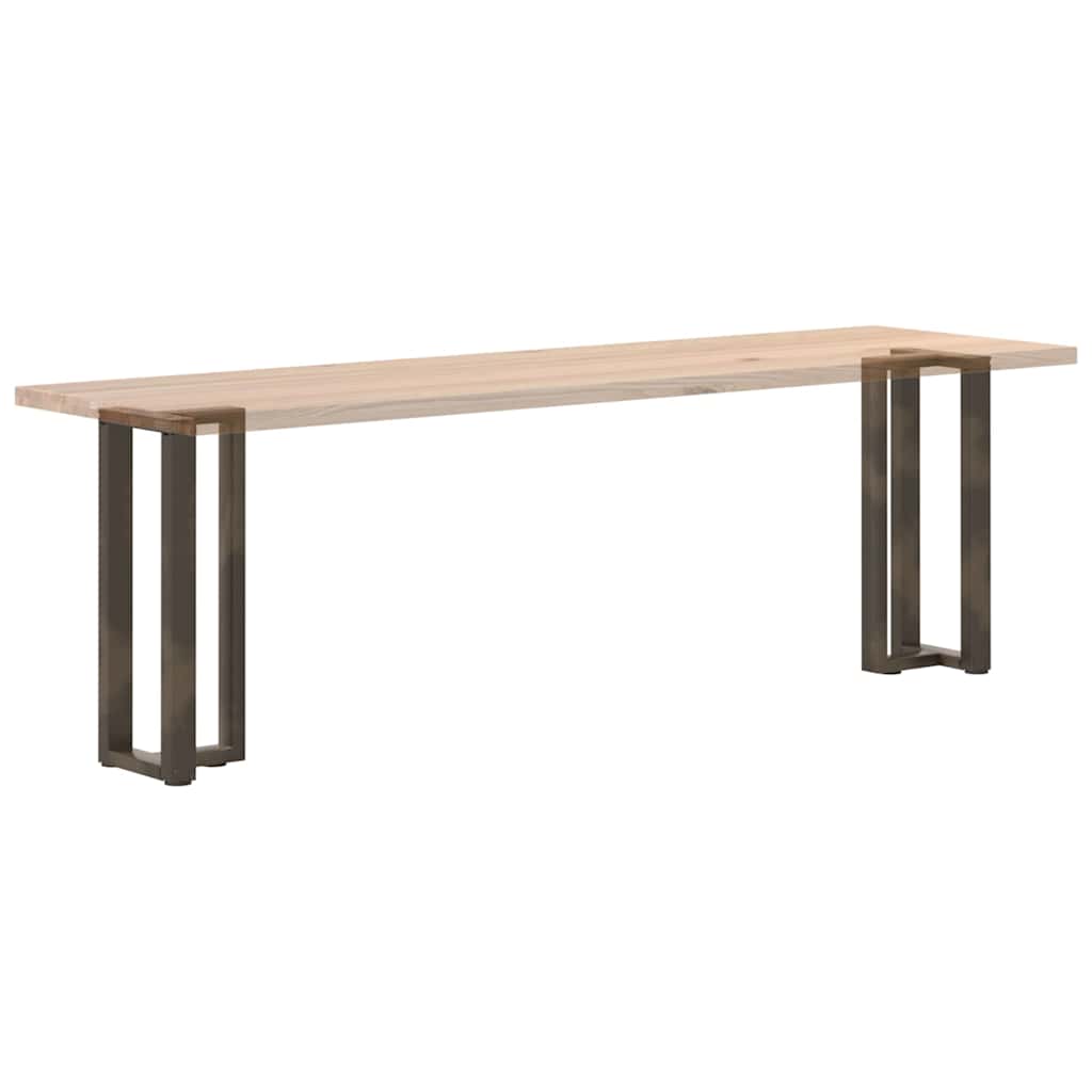 2 db fekete, T-alakú acél konzolasztal láb 25x28x(72-73) cm