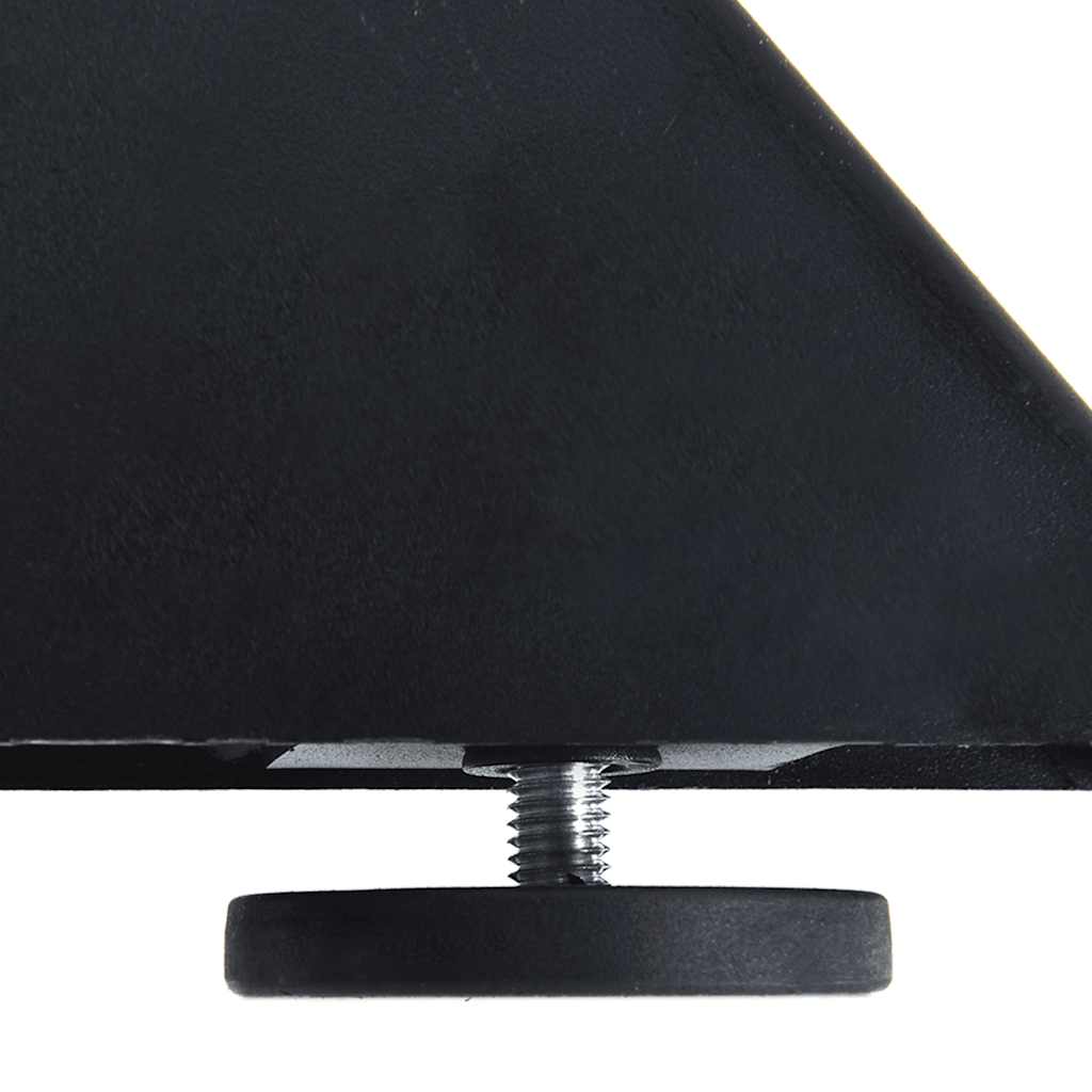 antracit színű, pók alakú dohányzóasztal láb 98x58x(42-43) cm acél