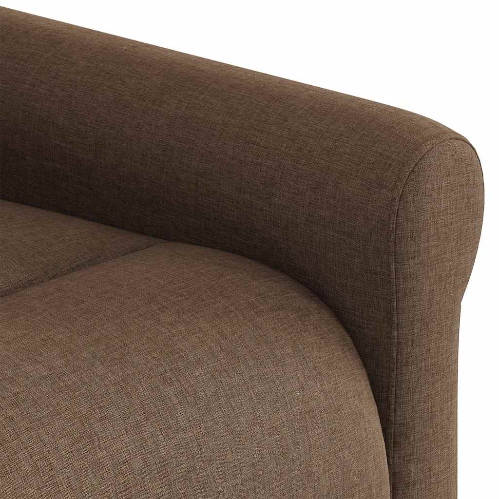 barna szövet dönthető masszázsfotel