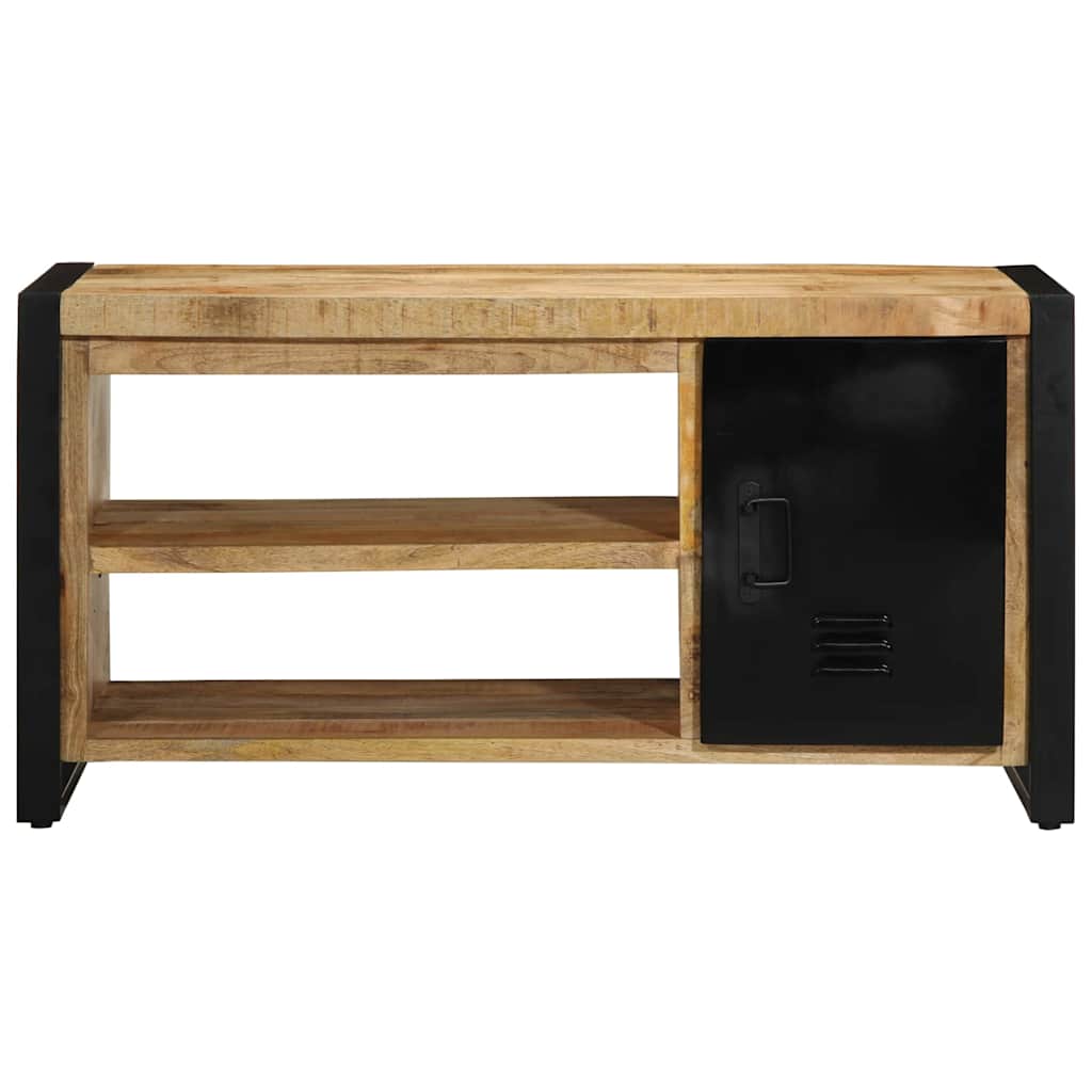 Cipőpad Barna 100 x 40 x 50 cm Tömör mangófa