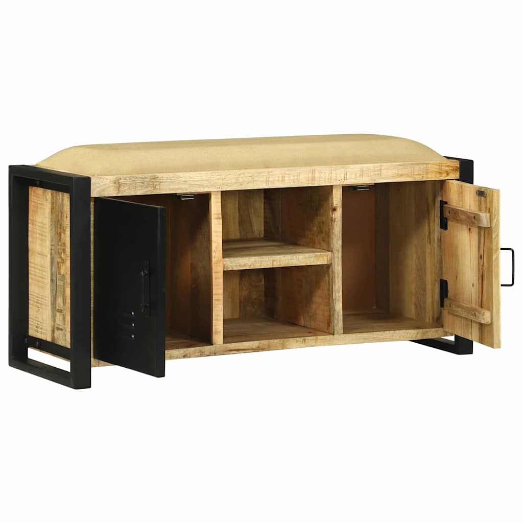 Pad Szekrény Barna 100 x 35 x 50 cm Tömör mangófa