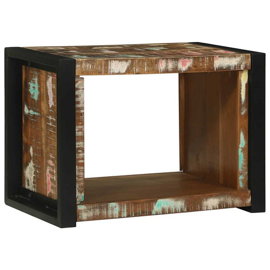 Fali Kocka Barna 55 x 35 x 40 cm Szilárd Újrahasznosított Fa
