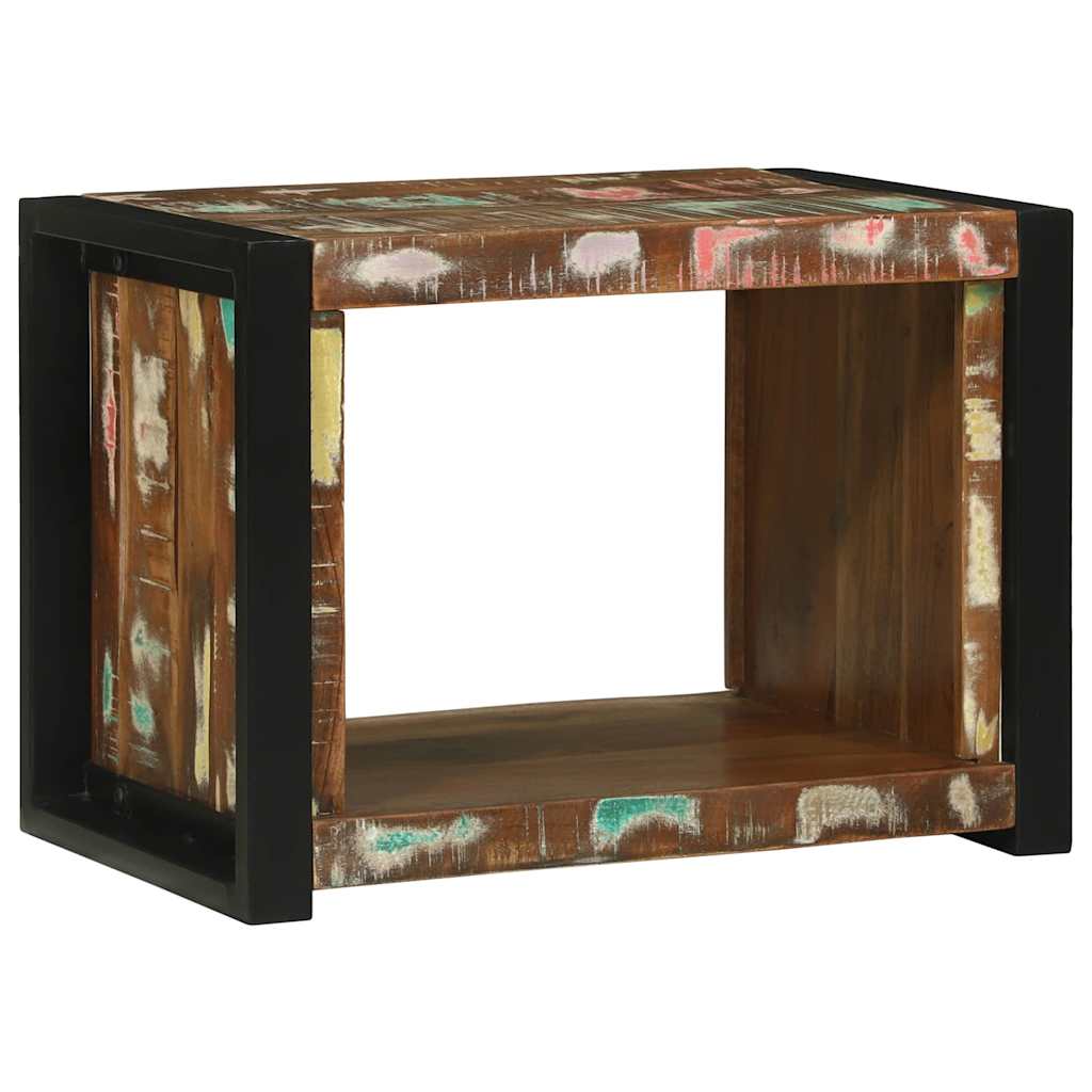 Fali Kocka Barna 55 x 35 x 40 cm Szilárd Újrahasznosított Fa