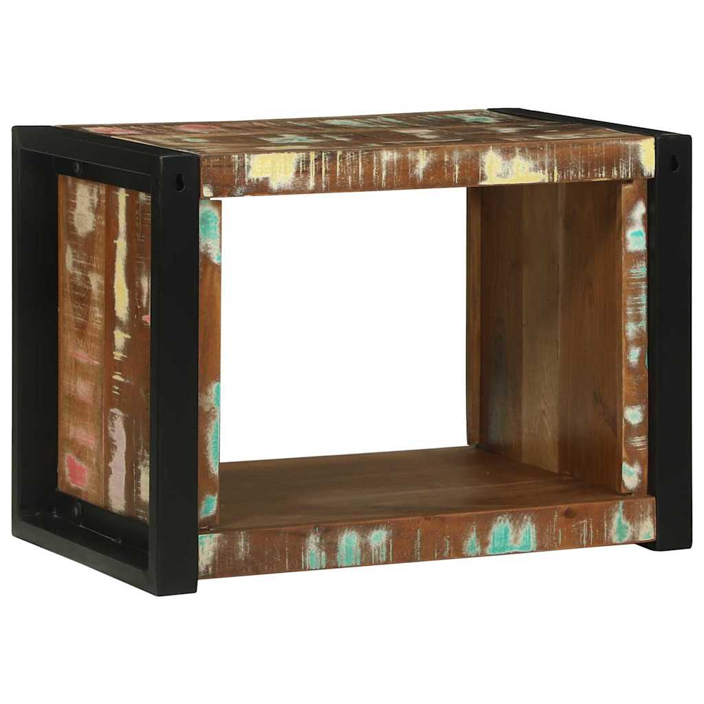 Fali Kocka Barna 55 x 35 x 40 cm Szilárd Újrahasznosított Fa