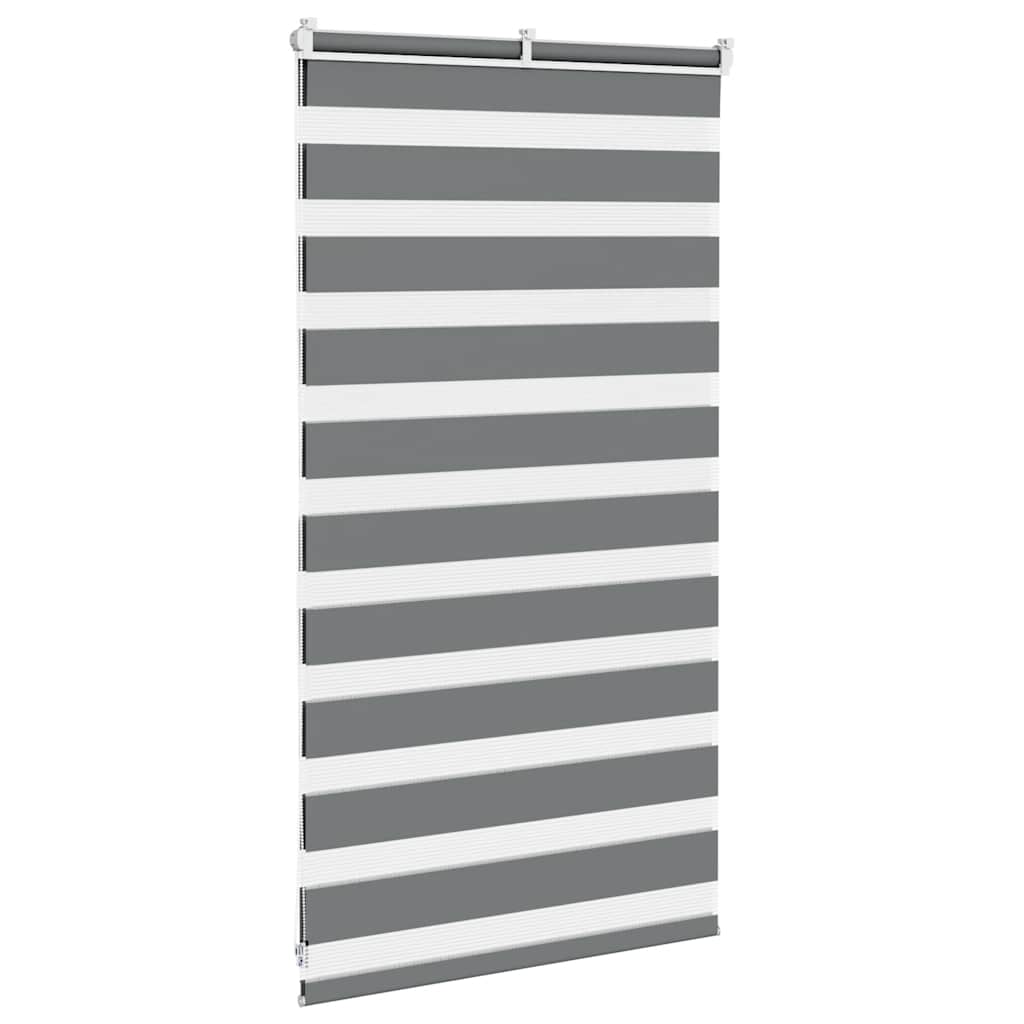zebrafüggönnyel sötét szürke szövetszélesség 65,9 cm poliészter