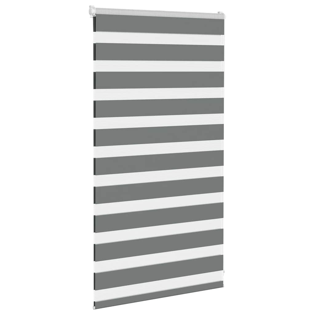 zebrafüggönnyel sötét szürke szövetszélesség 70,9 cm poliészter