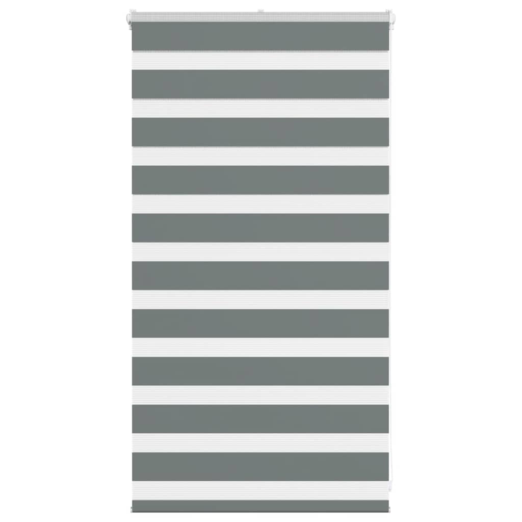 zebrafüggönnyel sötét szürke szövetszélesség 75,9 cm poliészter