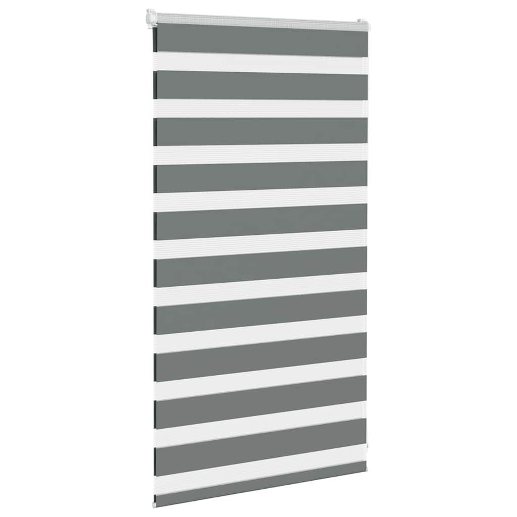 zebrafüggönnyel sötét szürke szövetszélesség 85,9 cm poliészter