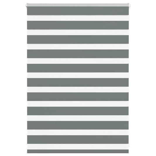 zebrafüggönnyel sötét szürke szövetszélesség 90,9 cm poliészter