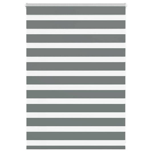 zebrafüggönnyel sötét szürke szövetszélesség 95,9 cm poliészter