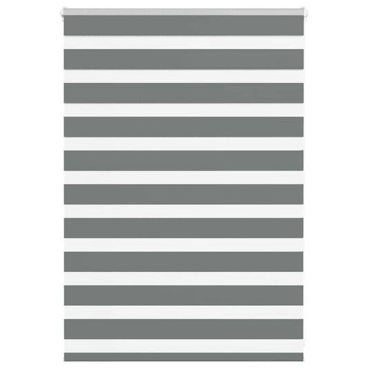 zebrafüggönnyel sötét szürke szövetszélesség 100,9cm poliészter