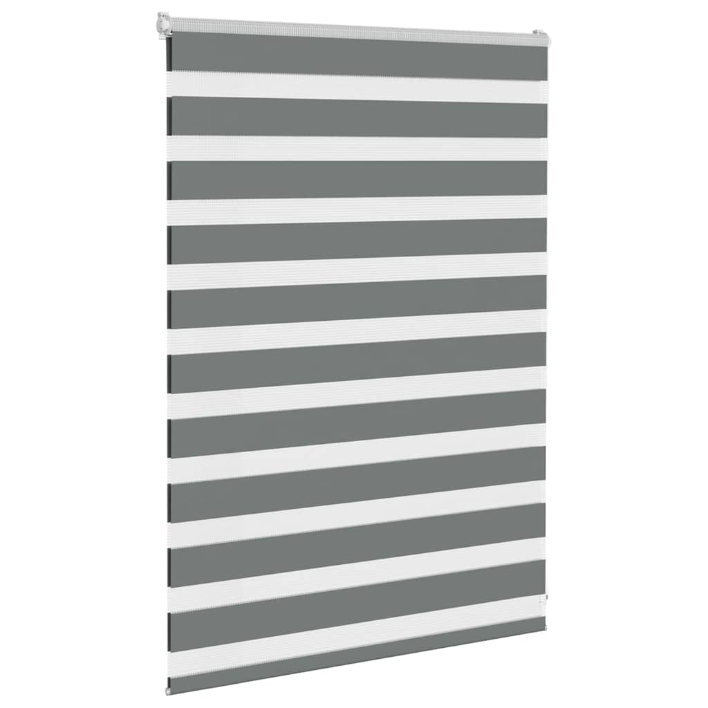 zebrafüggönnyel sötét szürke szövetszélesség 100,9cm poliészter