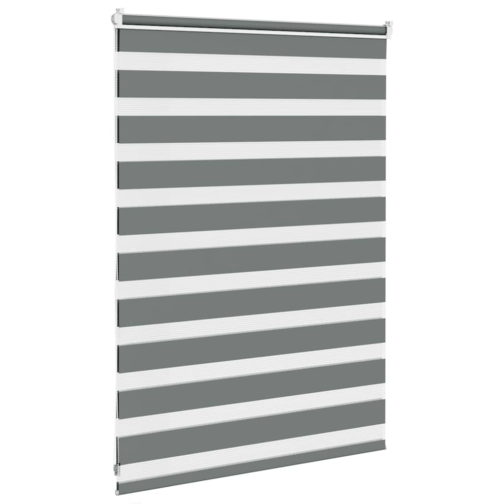 zebrafüggönnyel sötét szürke szövetszélesség 105,9cm poliészter