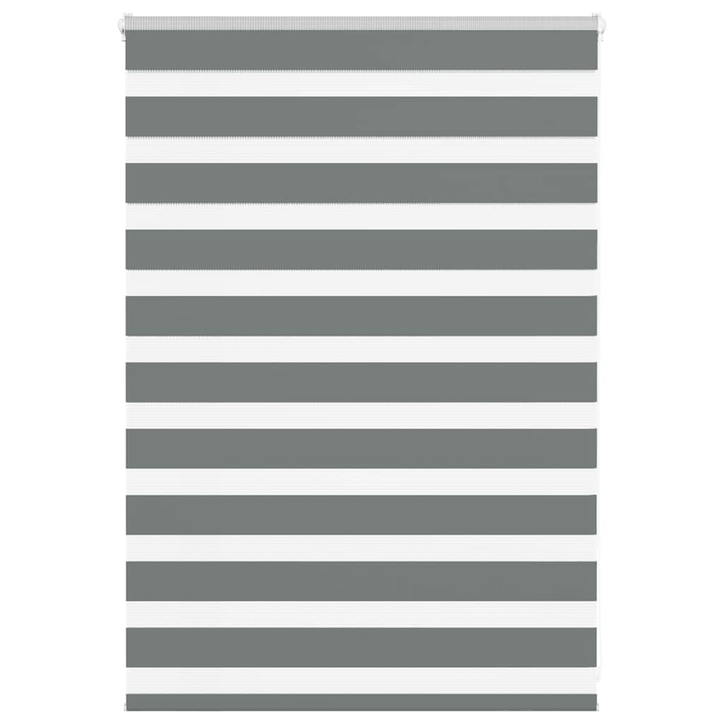 zebrafüggönnyel sötét szürke szövetszélesség 110,9cm poliészter