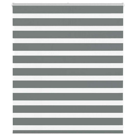 zebrafüggönnyel sötét szürke szövetszélesség 115,9cm poliészter