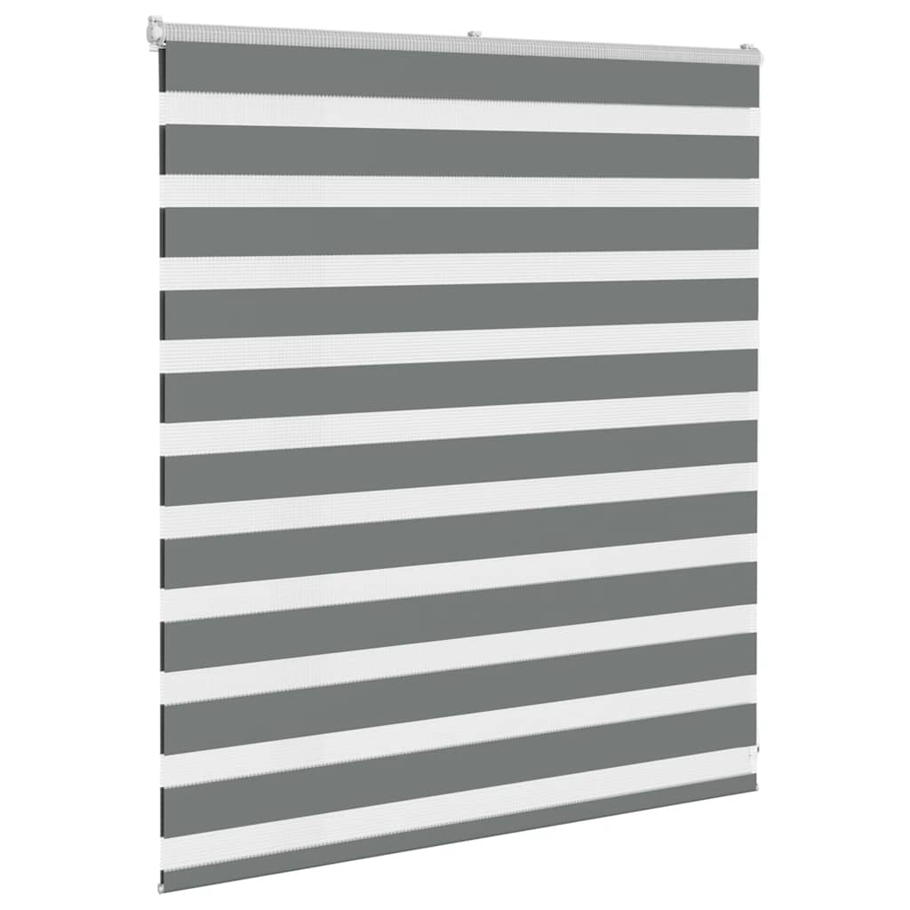 zebrafüggönnyel sötét szürke szövetszélesség 115,9cm poliészter