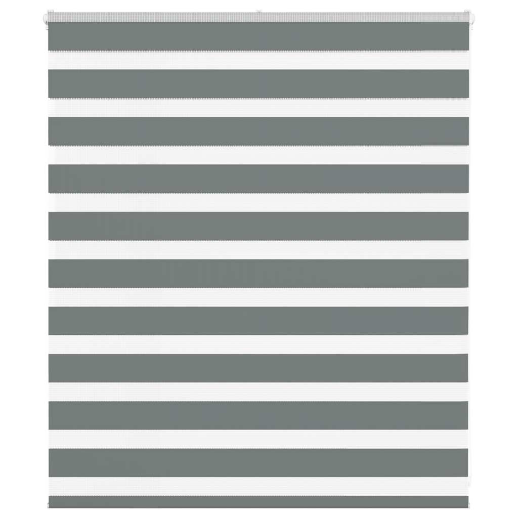zebrafüggönnyel sötét szürke szövetszélesség 130,9cm poliészter