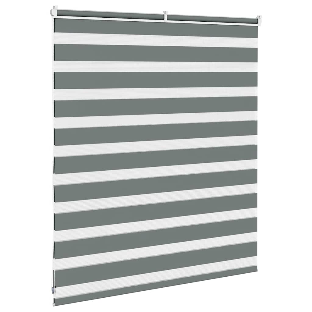 zebrafüggönnyel sötét szürke szövetszélesség 130,9cm poliészter