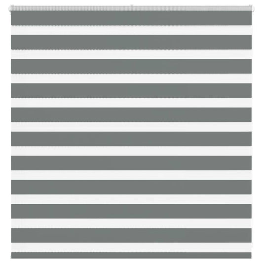 zebrafüggönnyel sötét szürke szövetszélesség 135,9cm poliészter