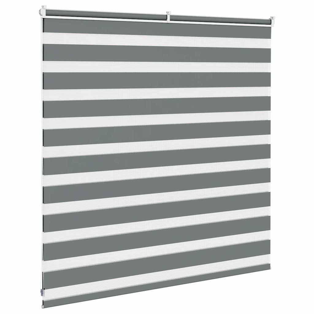 zebrafüggönnyel sötét szürke szövetszélesség 140,9cm poliészter