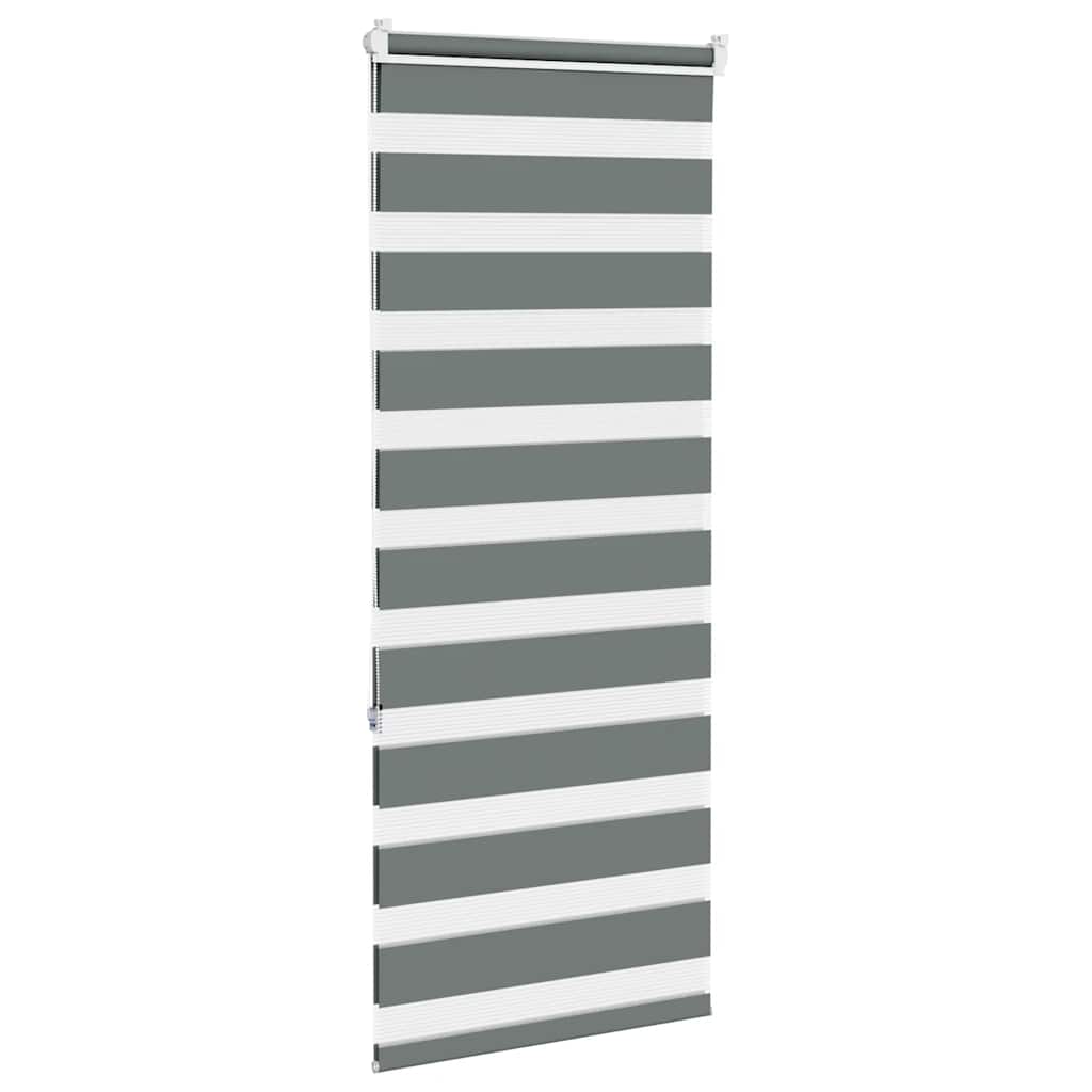 zebrafüggönnyel sötét szürke szövetszélesség 50,9 cm poliészter