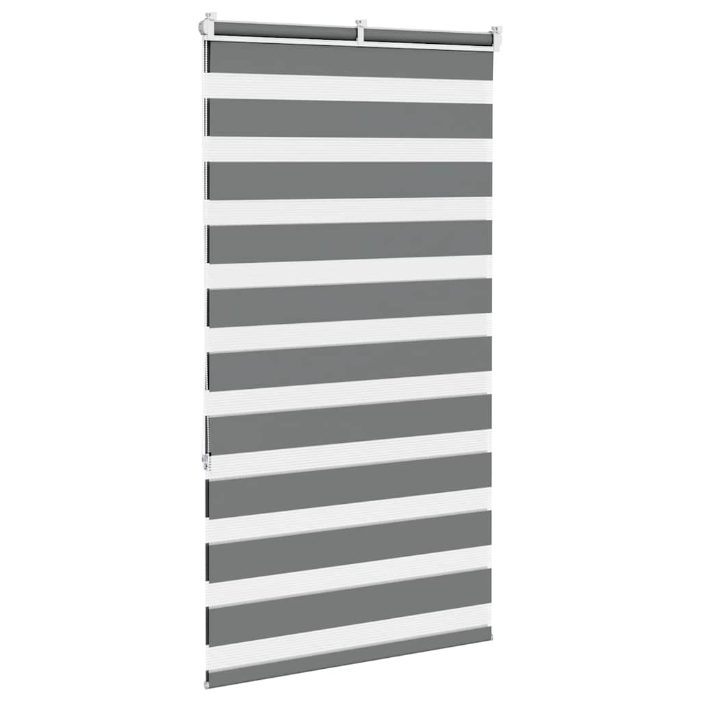 zebrafüggönnyel sötét szürke szövetszélesség 70,9 cm poliészter
