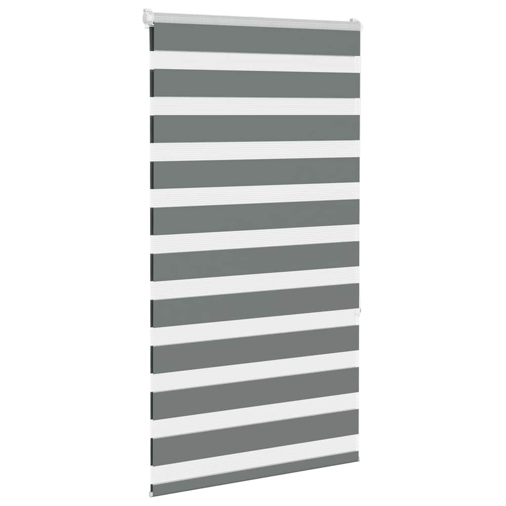zebrafüggönnyel sötét szürke szövetszélesség 85,9 cm poliészter