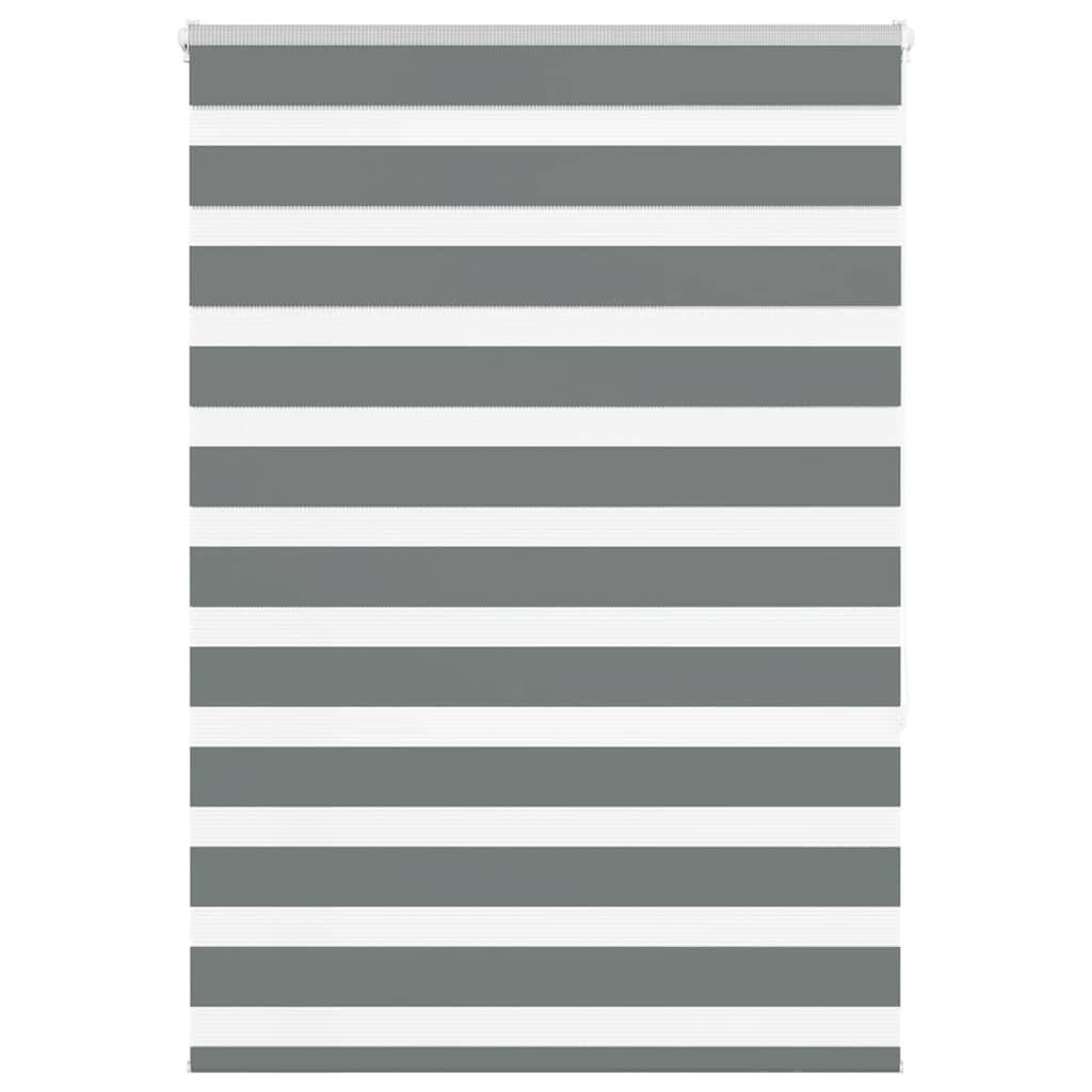 zebrafüggönnyel sötét szürke szövetszélesség 90,9 cm poliészter