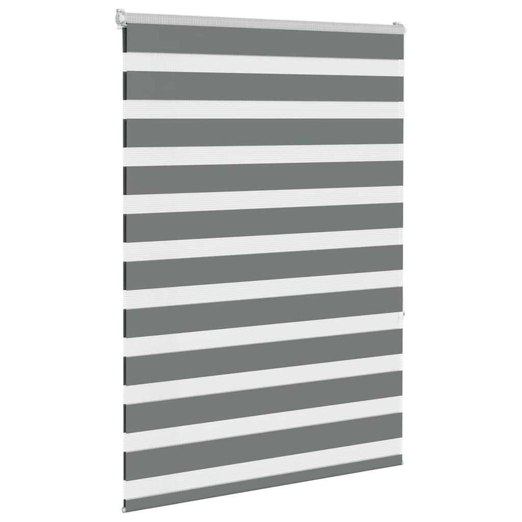 zebrafüggönnyel sötét szürke szövetszélesség 95,9 cm poliészter