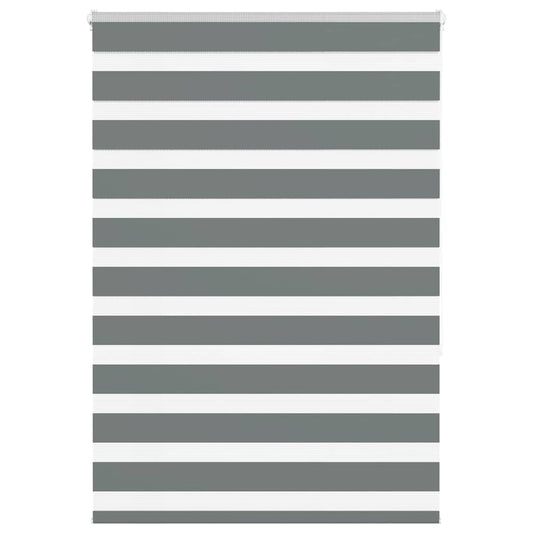 zebrafüggönnyel sötét szürke szövetszélesség 105,9cm poliészter