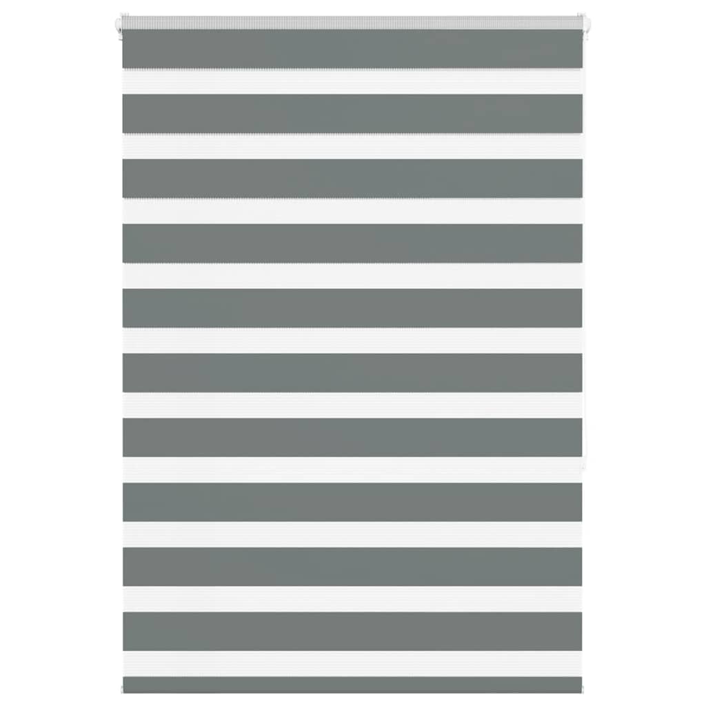 zebrafüggönnyel sötét szürke szövetszélesség 110,9cm poliészter