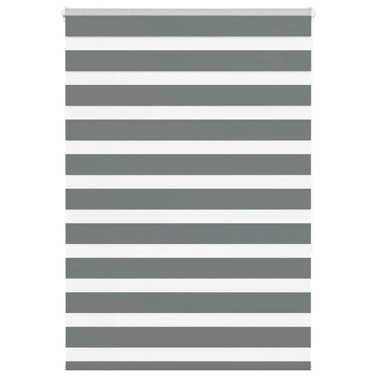 zebrafüggönnyel sötét szürke szövetszélesség 110,9cm poliészter