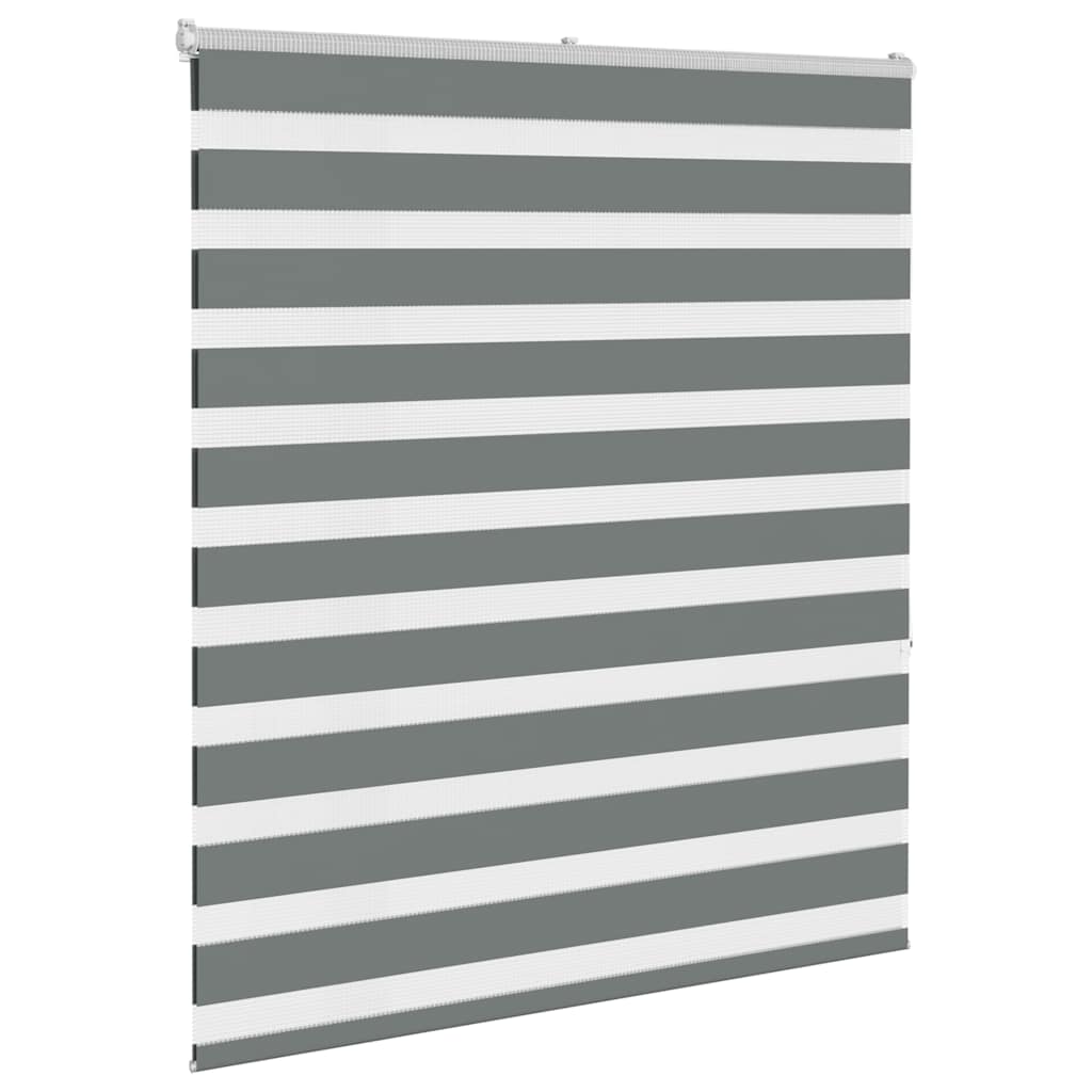 zebrafüggönnyel sötét szürke szövetszélesség 115,9cm poliészter