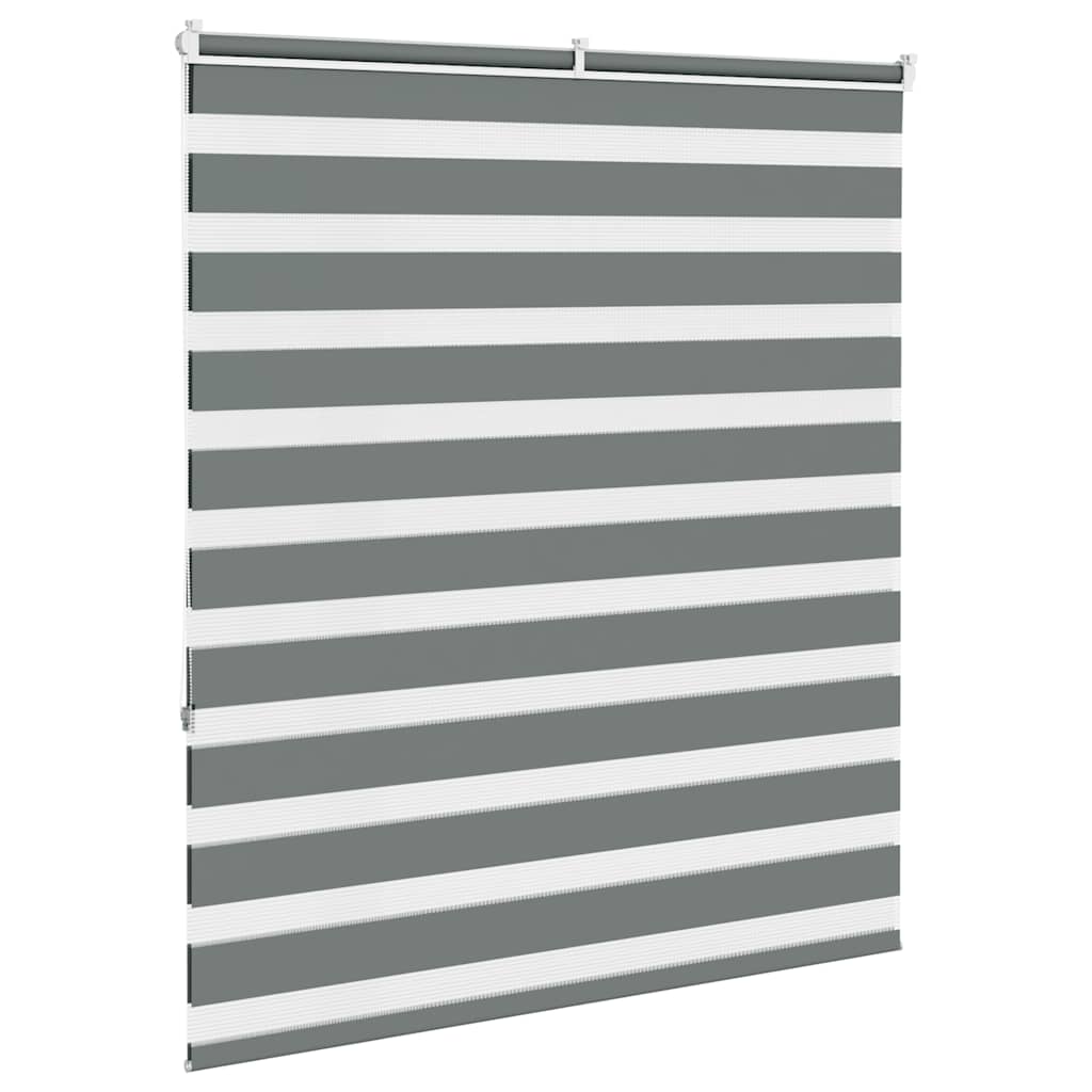 zebrafüggönnyel sötét szürke szövetszélesség 115,9cm poliészter
