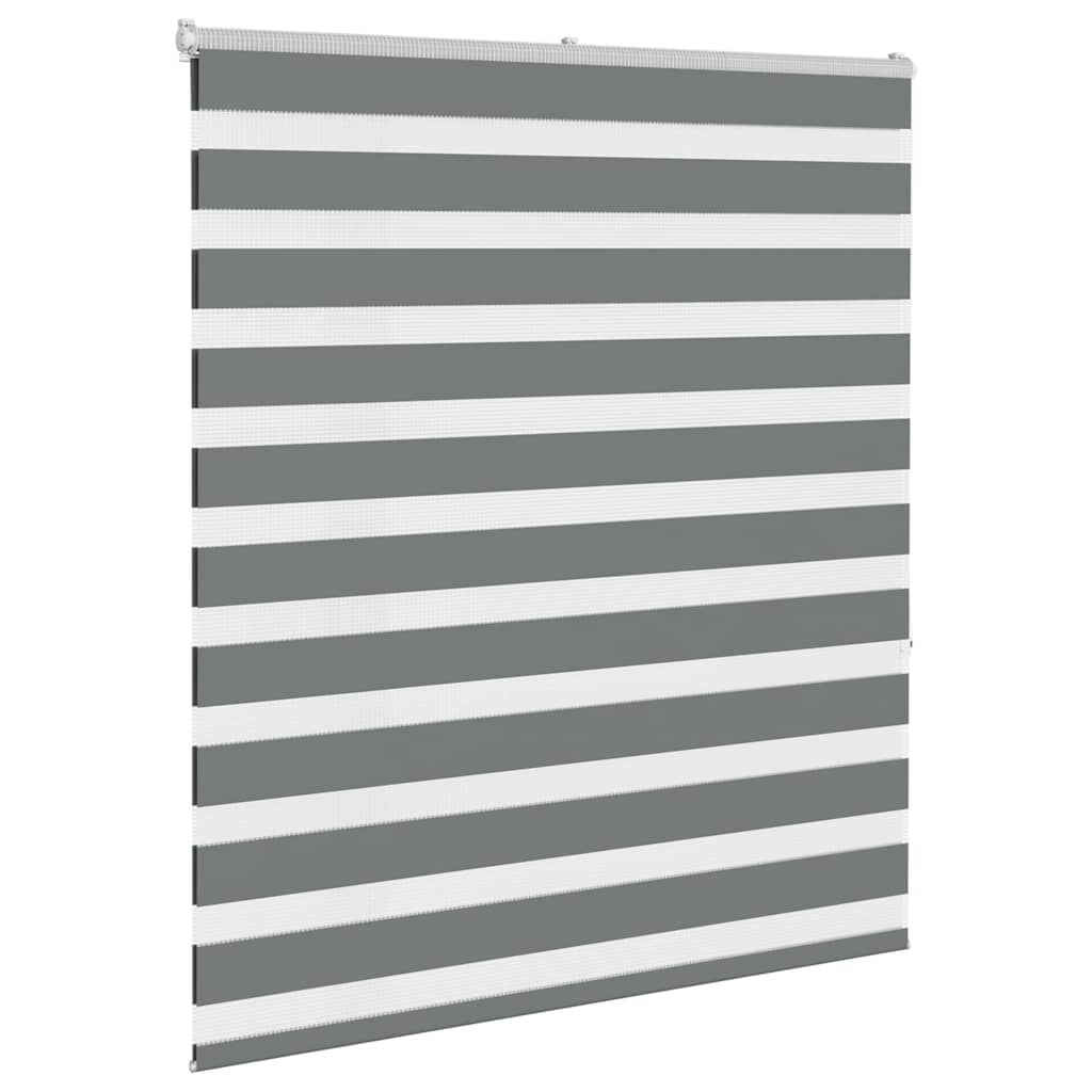 zebrafüggönnyel sötét szürke szövetszélesség 120,9cm poliészter
