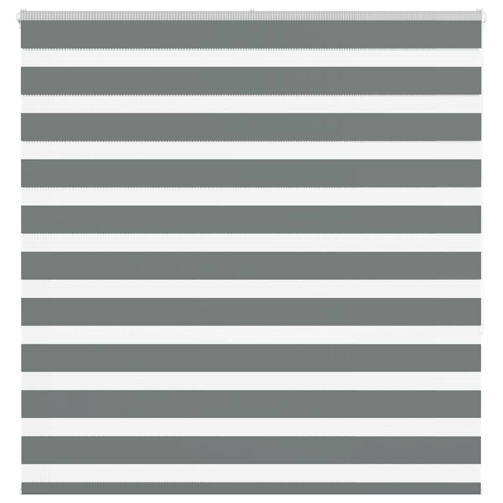 zebrafüggönnyel sötét szürke szövetszélesség 135,9cm poliészter