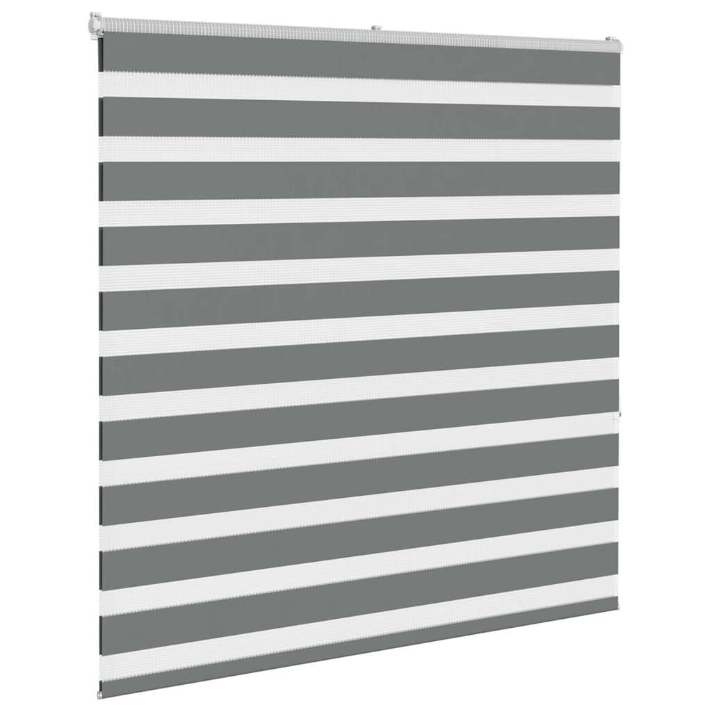 zebrafüggönnyel sötét szürke szövetszélesség 140,9cm poliészter