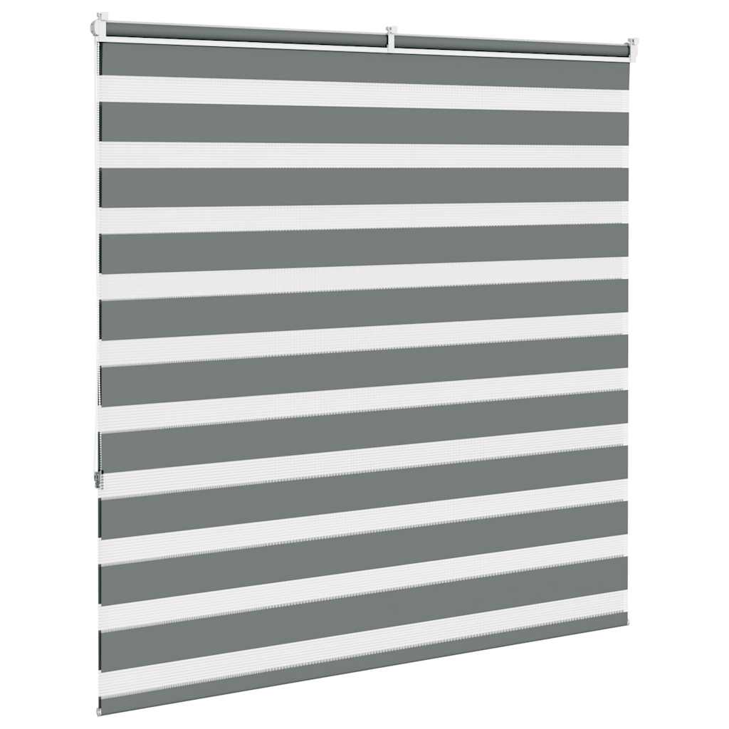 zebrafüggönnyel sötét szürke szövetszélesség 140,9cm poliészter