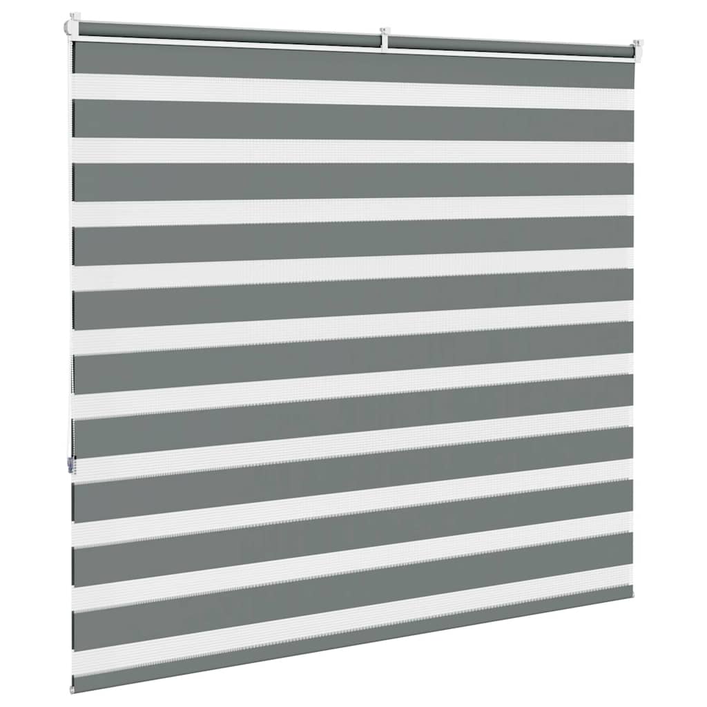 zebrafüggönnyel sötét szürke szövetszélesség 160,9cm poliészter
