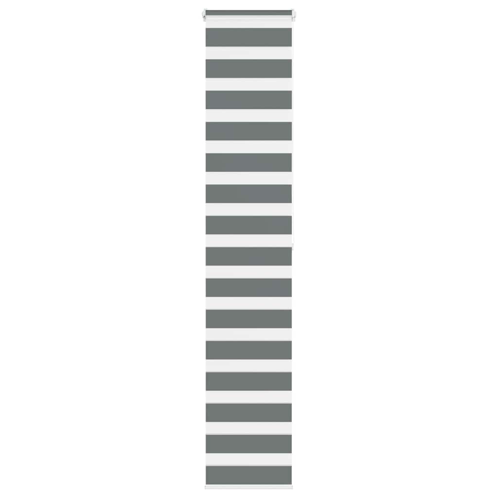 zebrafüggönnyel sötét szürke szövetszélesség 35,9 cm poliészter