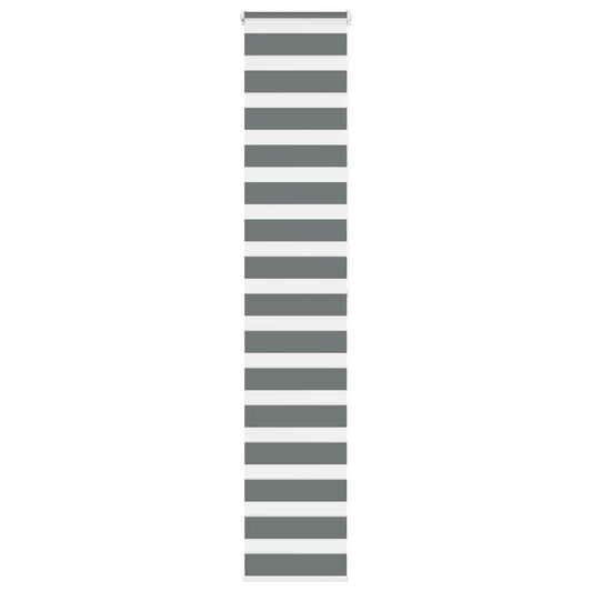 zebrafüggönnyel sötét szürke szövetszélesség 35,9 cm poliészter