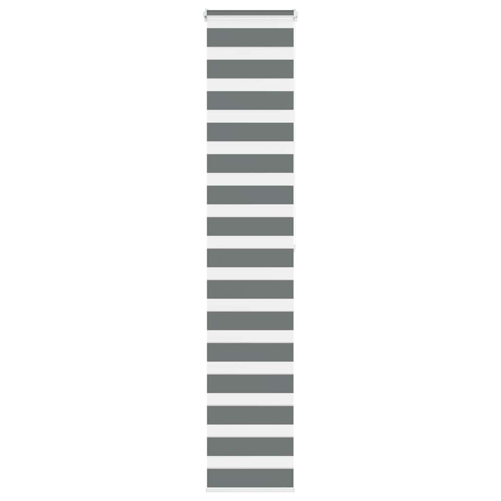 zebrafüggönnyel sötét szürke szövetszélesség 40,9 cm poliészter
