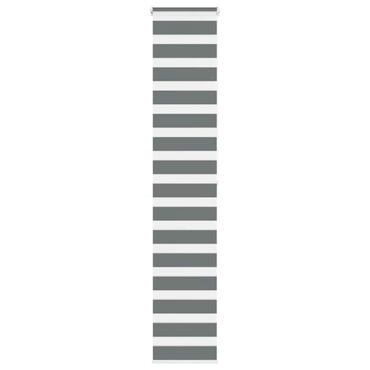 zebrafüggönnyel sötét szürke szövetszélesség 40,9 cm poliészter