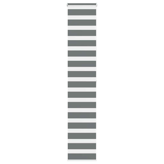 zebrafüggönnyel sötét szürke szövetszélesség 45,9 cm poliészter